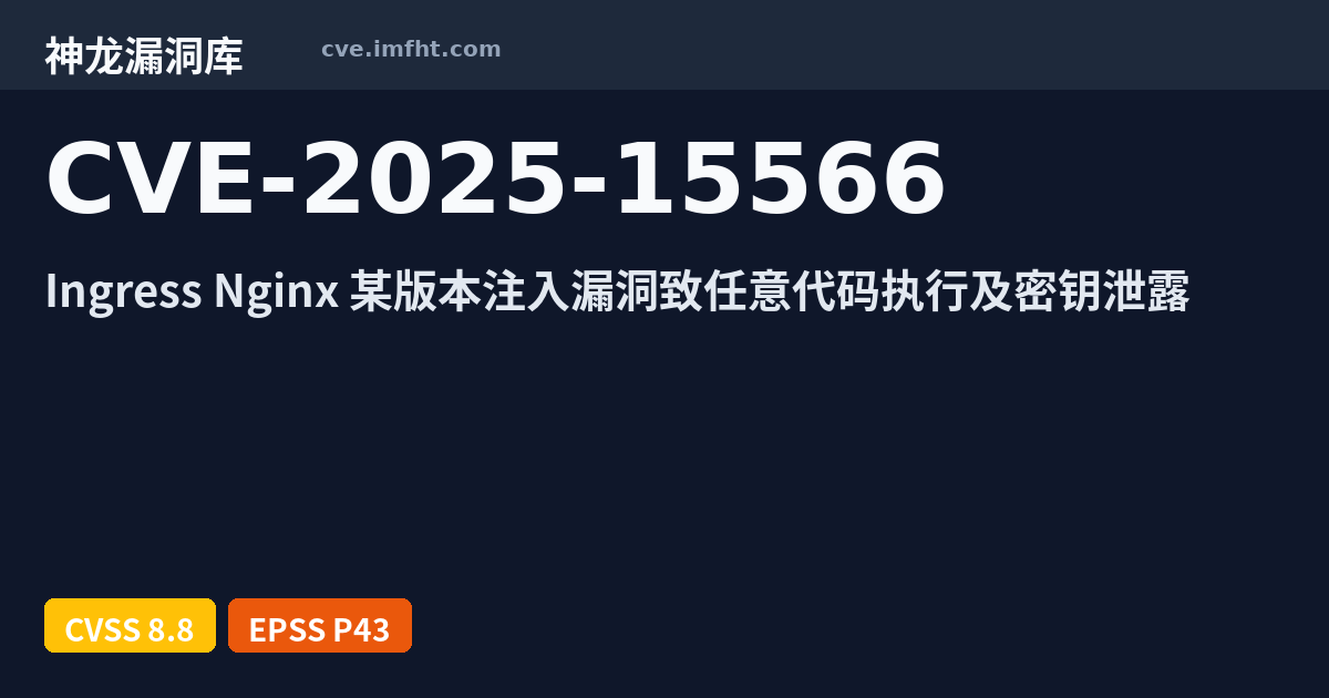 Nginx Cve CVE-2025-15566: ingress-nginx auth-proxy-set-headers nginx ...