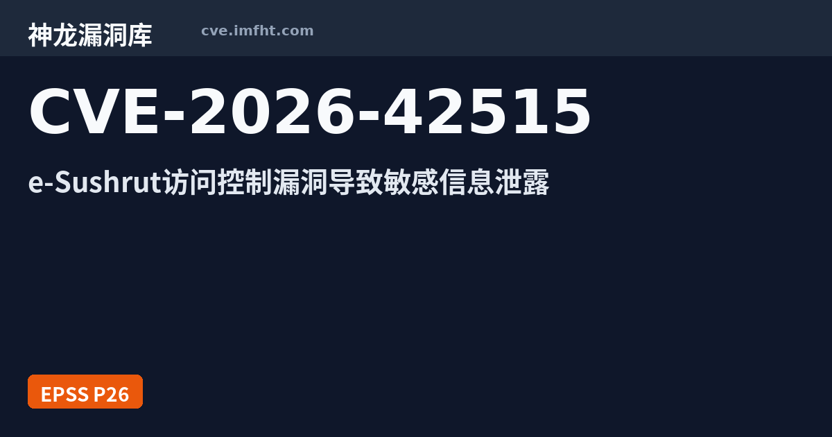 CVE-2026-42515: Insecure Direct Object Reference (IDOR) Vulnerability ...