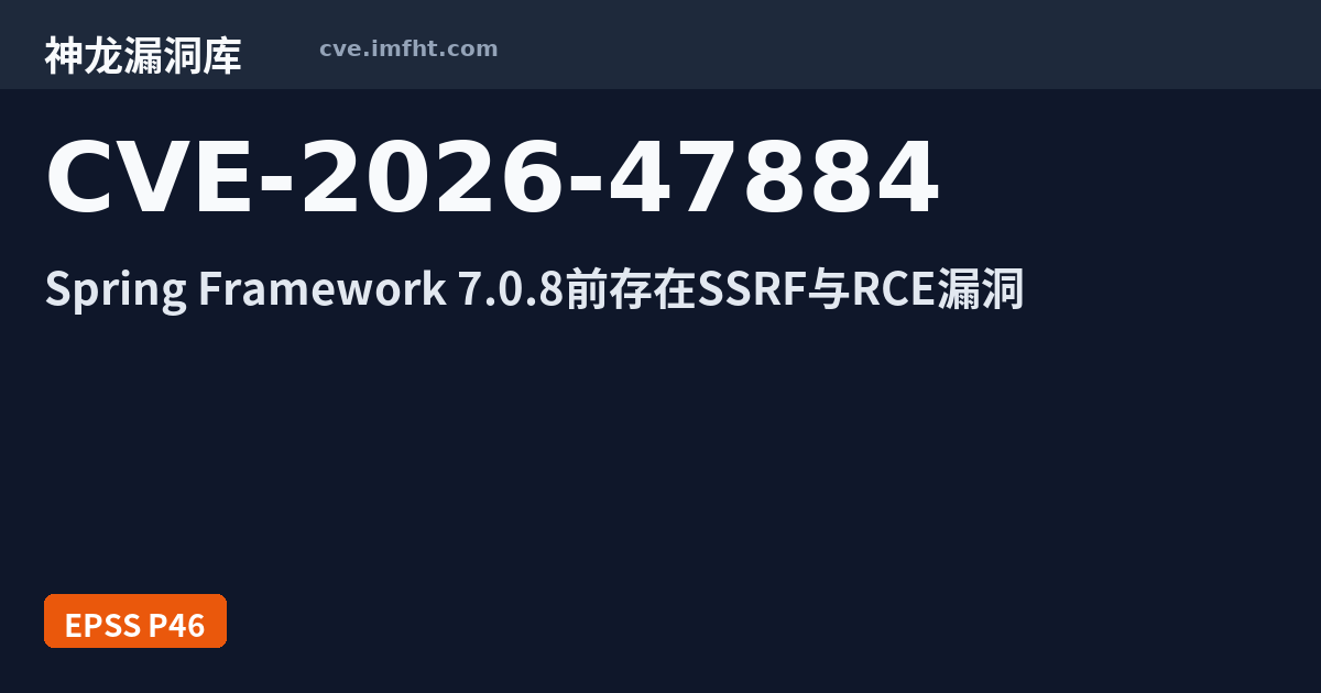 CVE-2026-47884: Spring Framework Improper Path Limitation in XsltView ...